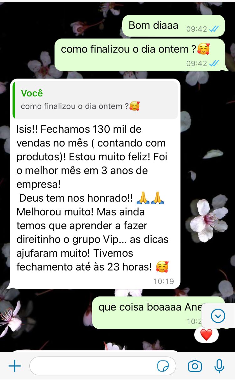 Depoimento: 130 mil de vendas no mês, melhor mês em 3 anos